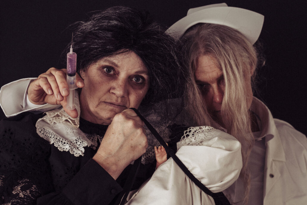 Eventør, Englemagersken, autentisk horror house, Volander Deko, Foto: Svend-Erik Boysen