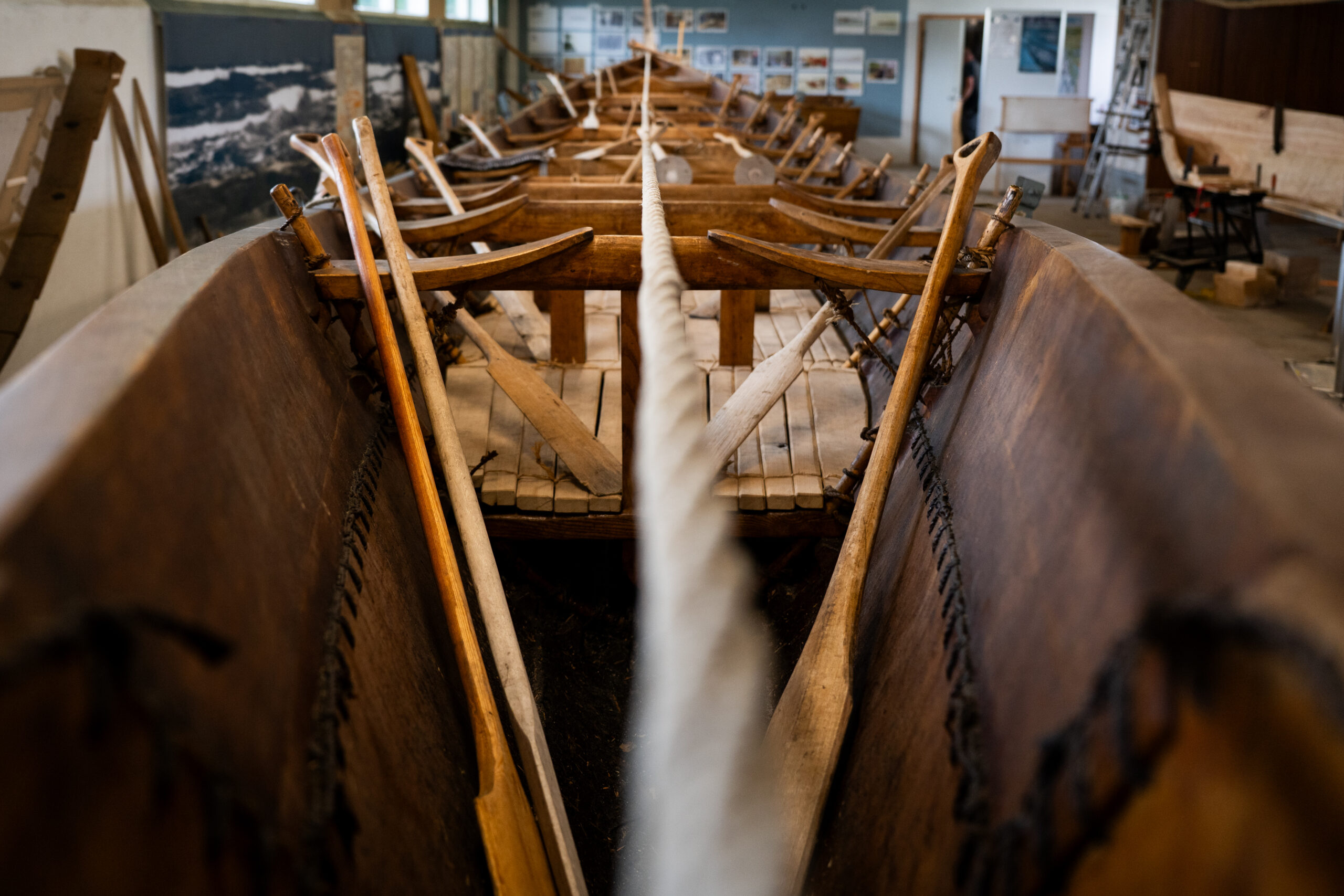 Kultursejlads Als, Hjortspringbåden, foto Pato Soto