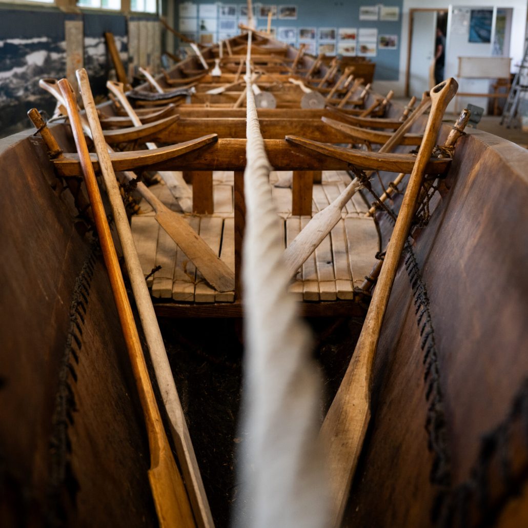 Kultursejlads Als, Hjortspringbåden, foto Pato Soto