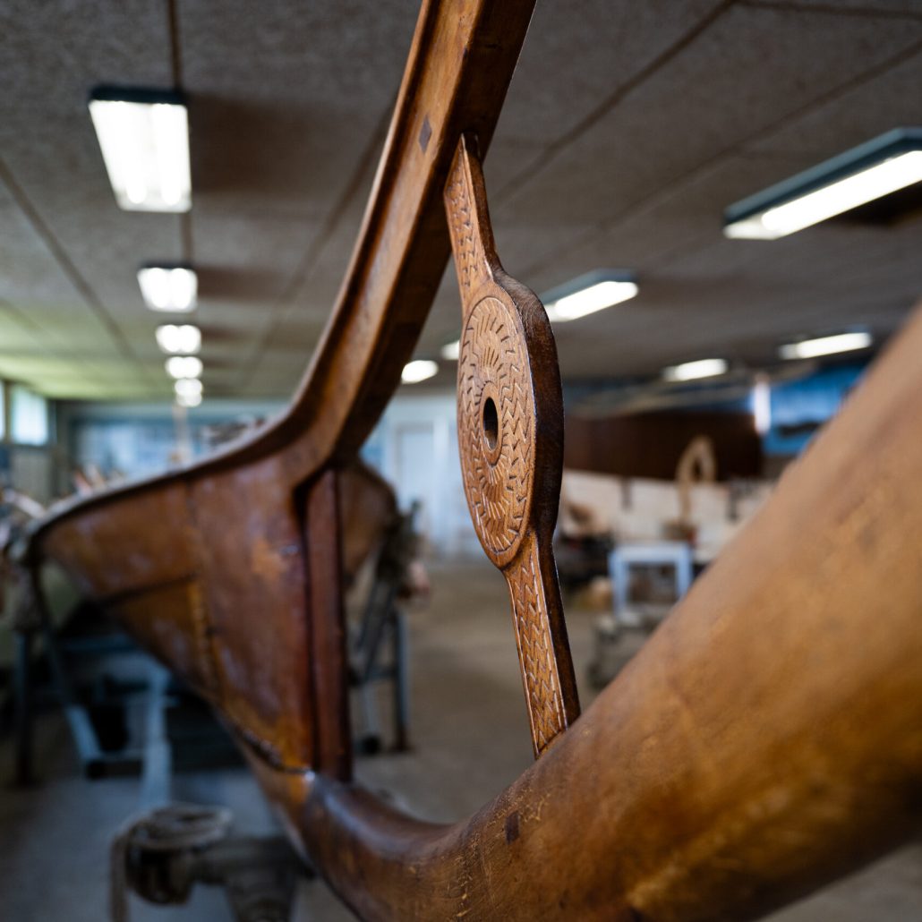 Kultursejlads Als, Hjortspringbåden, foto Pato Soto